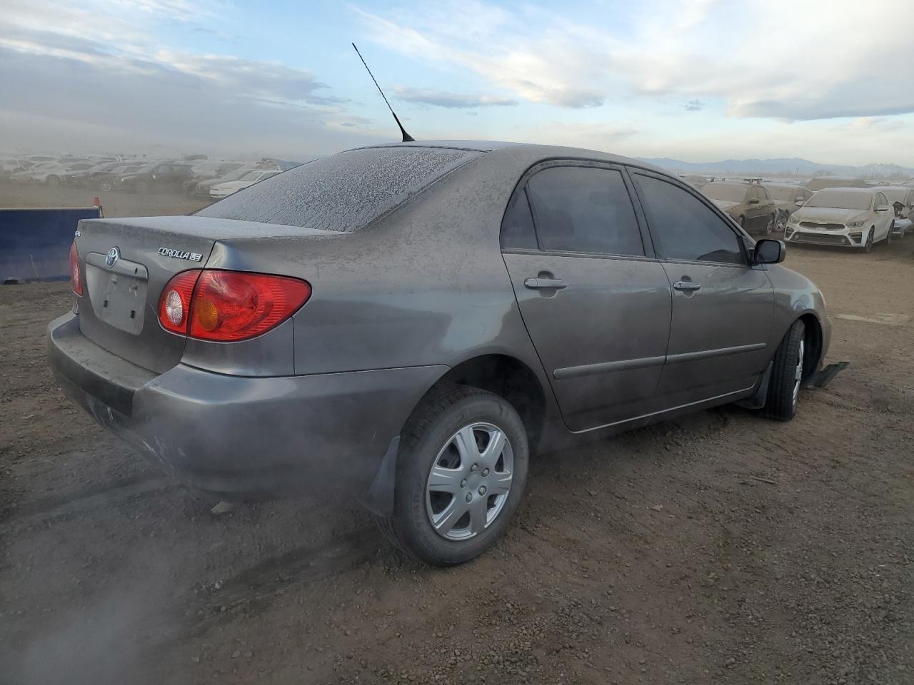 2003 Toyota Corolla VIN 1NXBR38E13Z117496 Copart auction photo, front end damage thumbnail 3