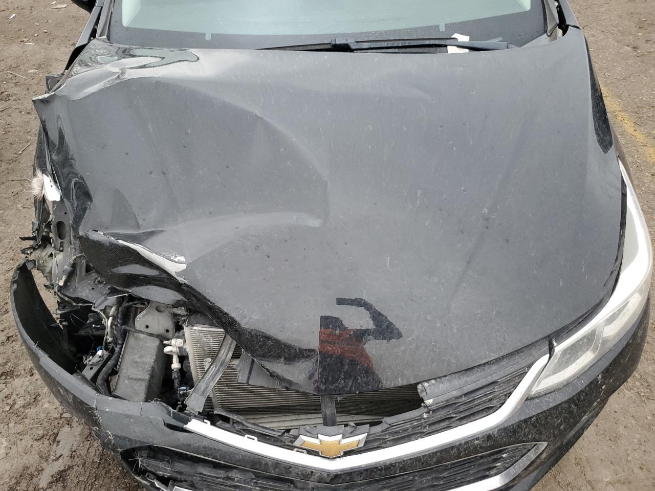 2017 Chevrolet Cruze VIN 1G1BC5SM1H7222247 Copart auction photo, front end damage thumbnail 11