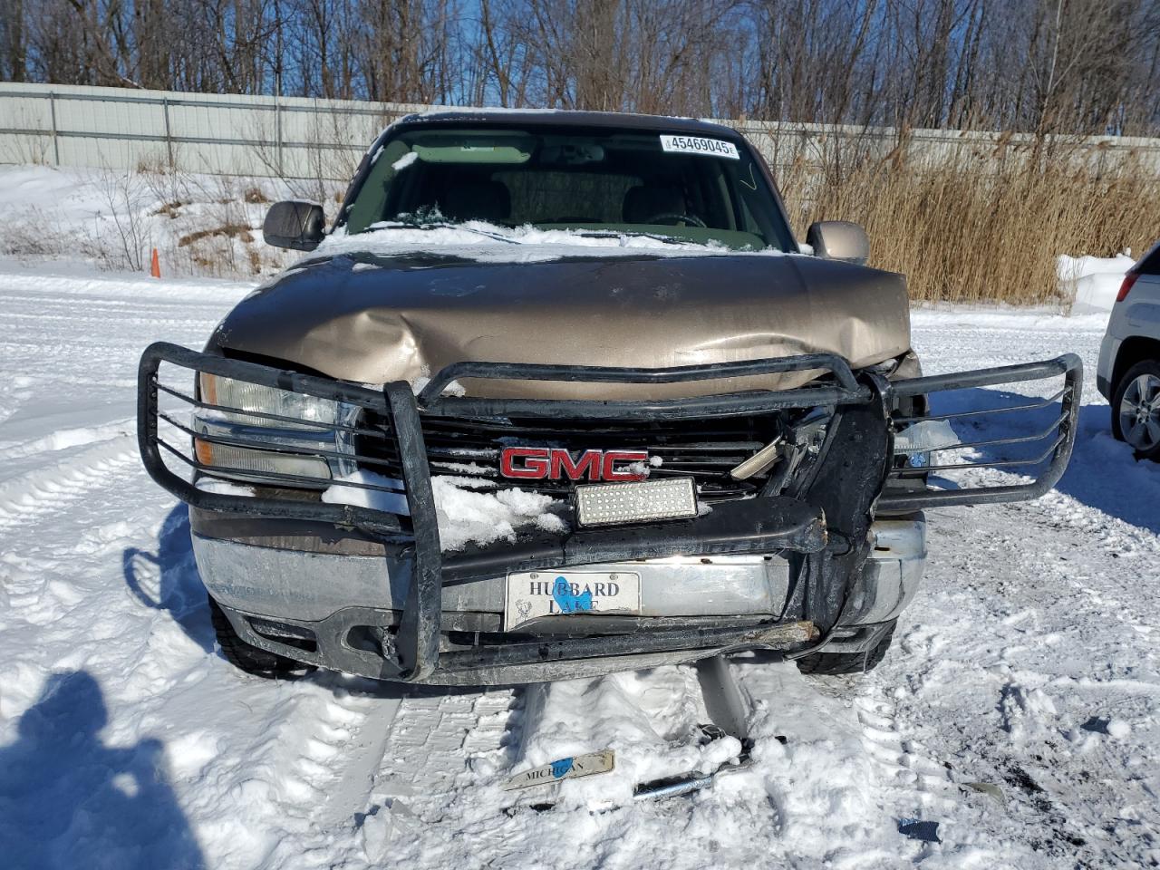 2004 GMC Yukon VIN 1GKEK13Z04J214328 Copart auction photo, front end / side damage thumbnail 5
