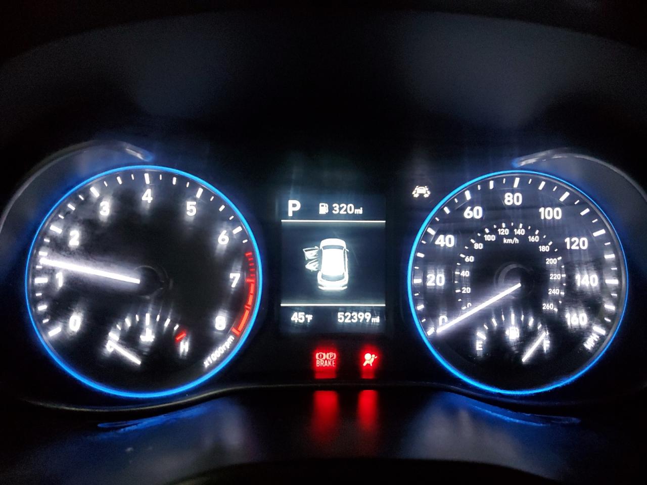2021 Hyundai Kona VIN KM8K2CAA8MU648174 Copart auction photo, side damage thumbnail 9