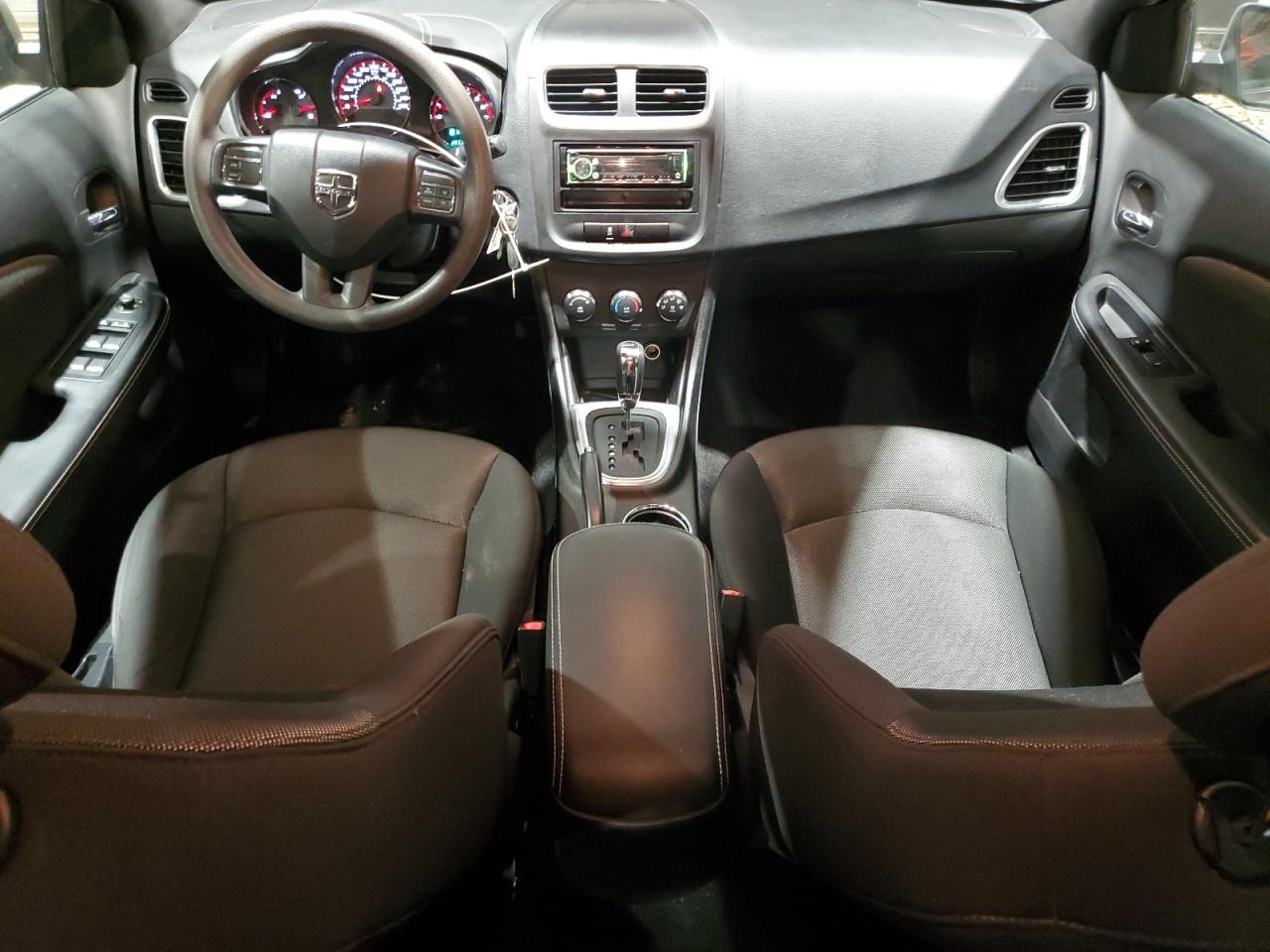 2013 Dodge Avenger VIN 1C3CDZAB7DN653430 Copart auction photo, rear end / undercarriage damage thumbnail 8