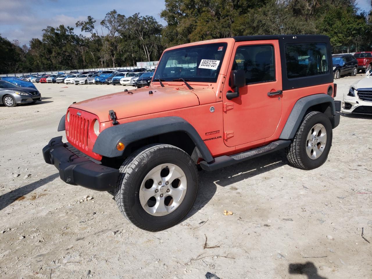 2013 Jeep Wrangler VIN 1C4AJWAG3DL655015