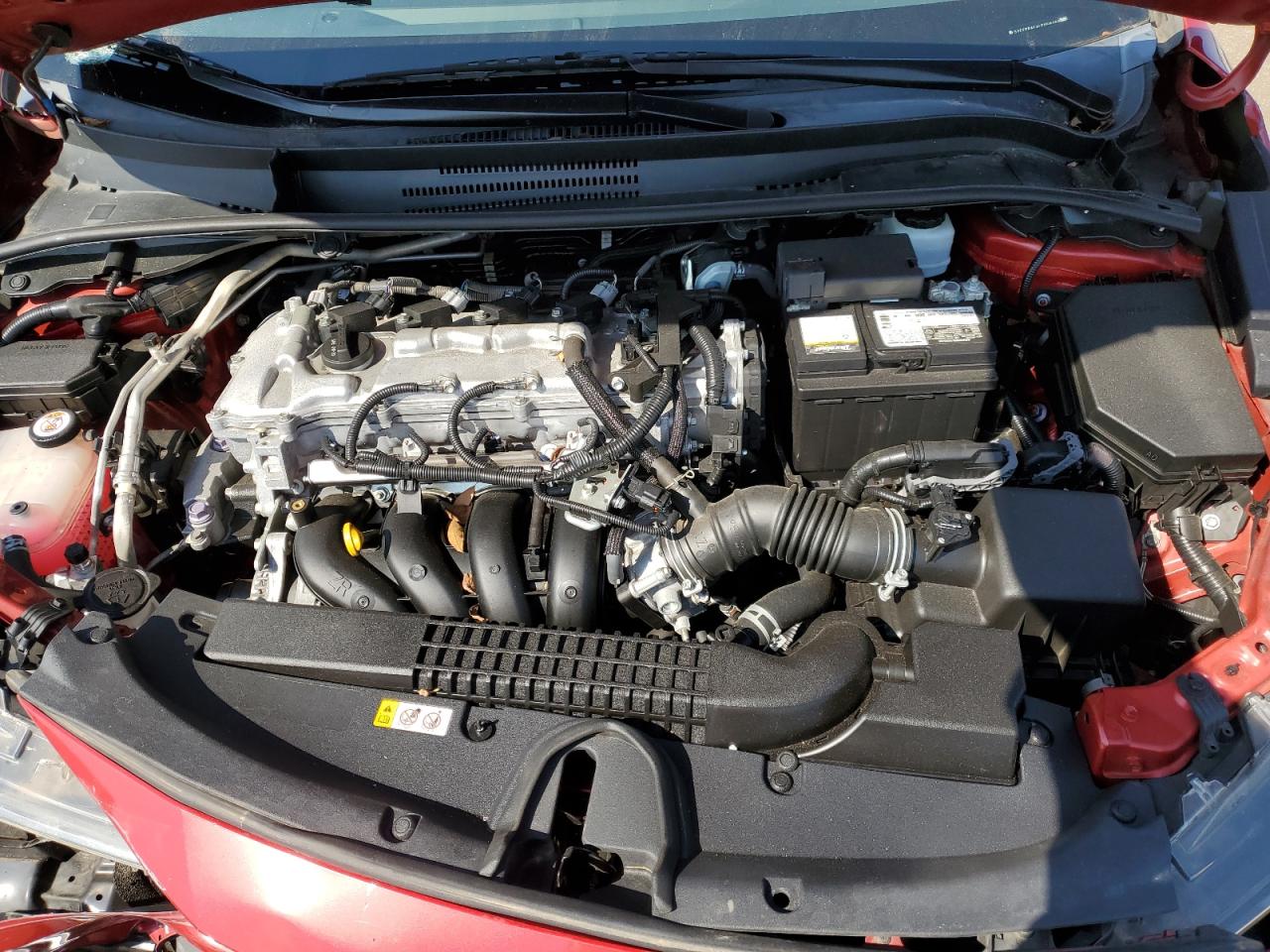 2020 Toyota Corolla VIN 5YFEPRAE4LP058199 Copart auction photo, all over damage thumbnail 12