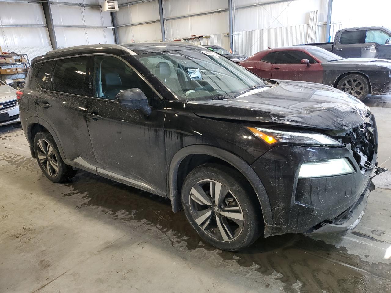 2021 Nissan Rogue VIN 5N1AT3CB7MC674463 Copart auction photo, front end damage thumbnail 4