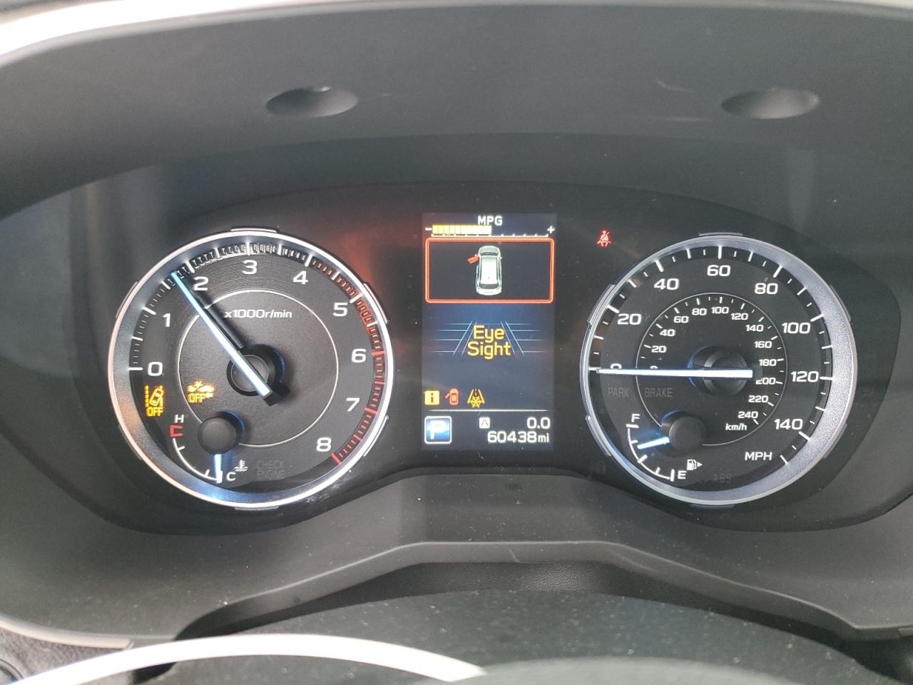 2019 Subaru Ascent VIN 4S4WMAPDXK3413960 Copart auction photo, rear end / top/roof damage thumbnail 9