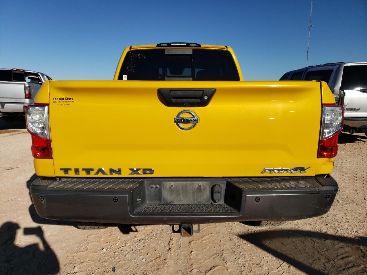 2016 Nissan Titan VIN 1N6BA1F44GN510108 Copart auction photo, front end damage thumbnail 6