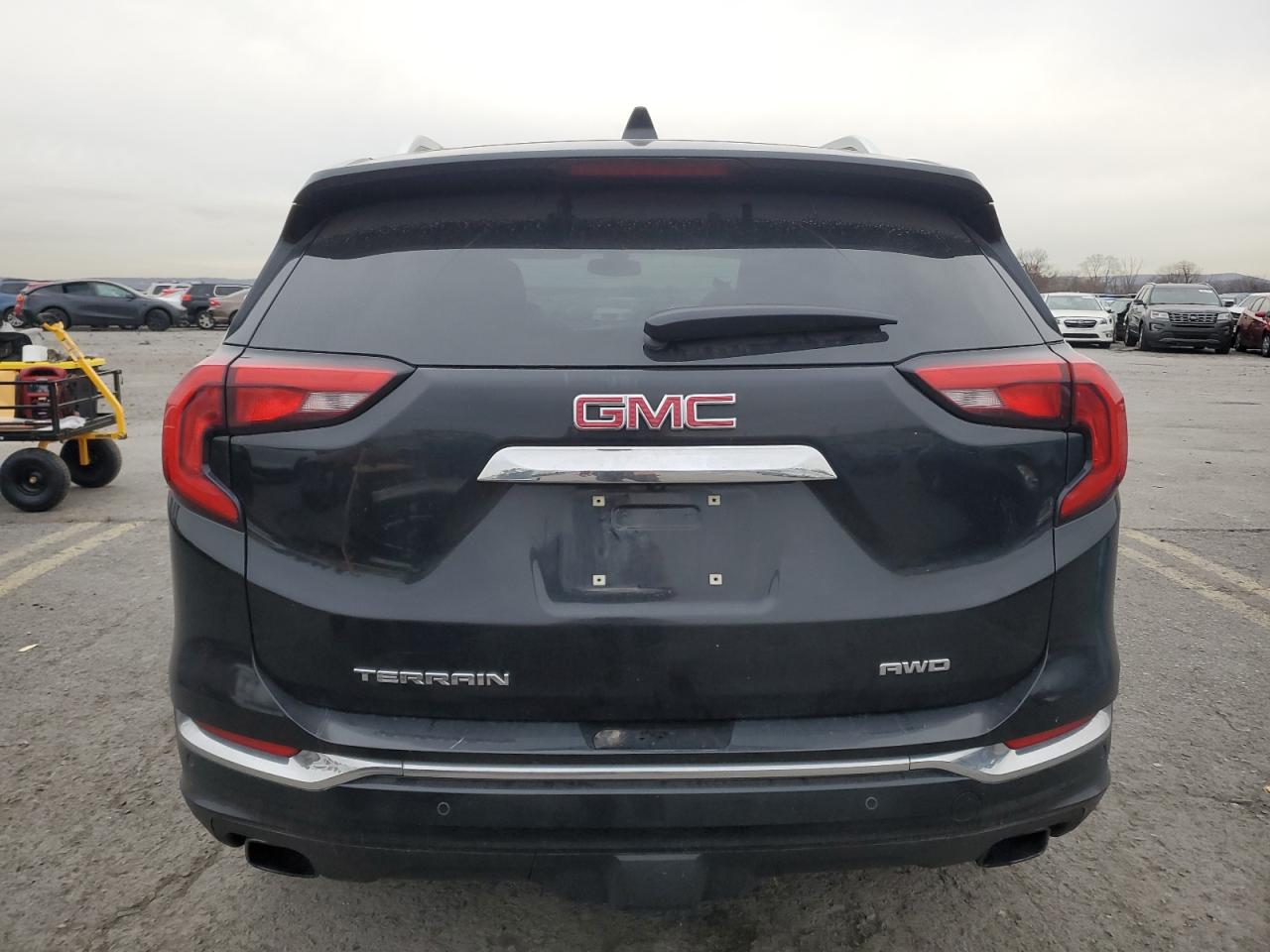 2018 GMC Terrain VIN 3GKALXEXXJL245228 Copart auction photo, front end damage thumbnail 6
