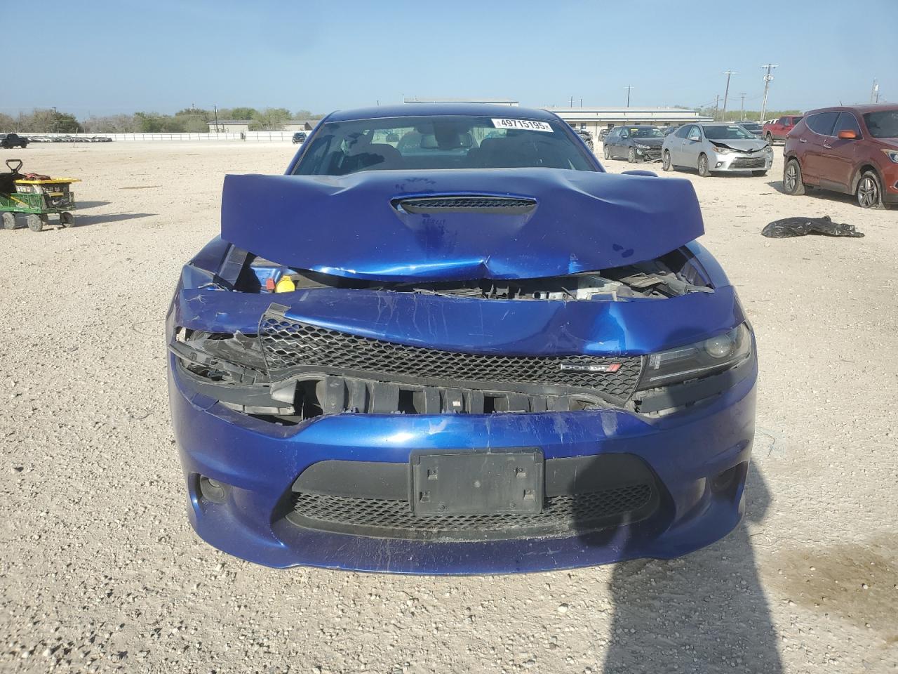 2020 Dodge Charger VIN 2C3CDXCT7LH184082 Copart auction photo, front end damage thumbnail 5