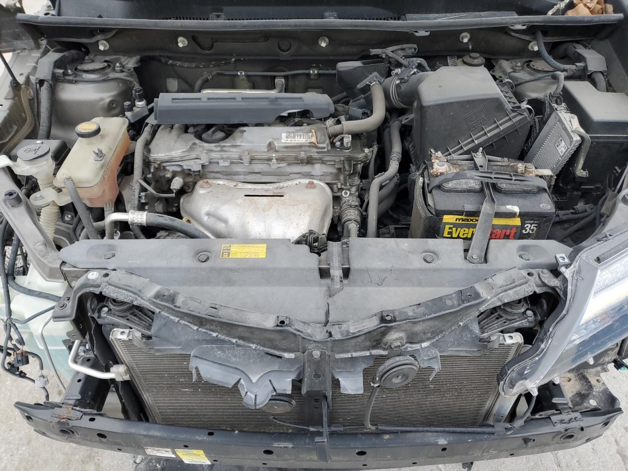 2014 Toyota RAV 4 VIN 2T3DFREV0EW224428 Copart auction photo, all over damage thumbnail 12