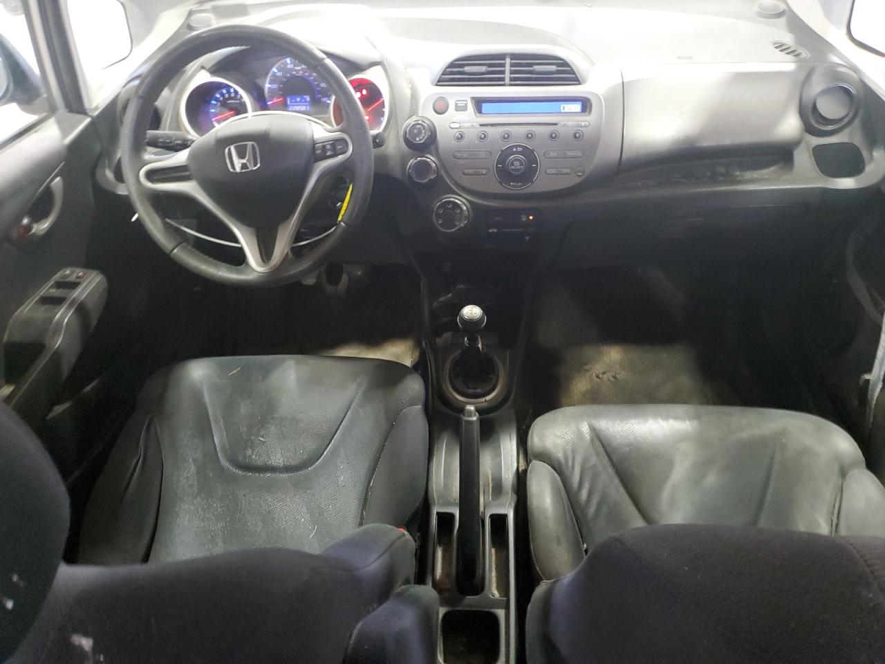 2009 Honda Fit VIN JHMGE874X9S000286 Copart auction photo, front end / side damage thumbnail 8