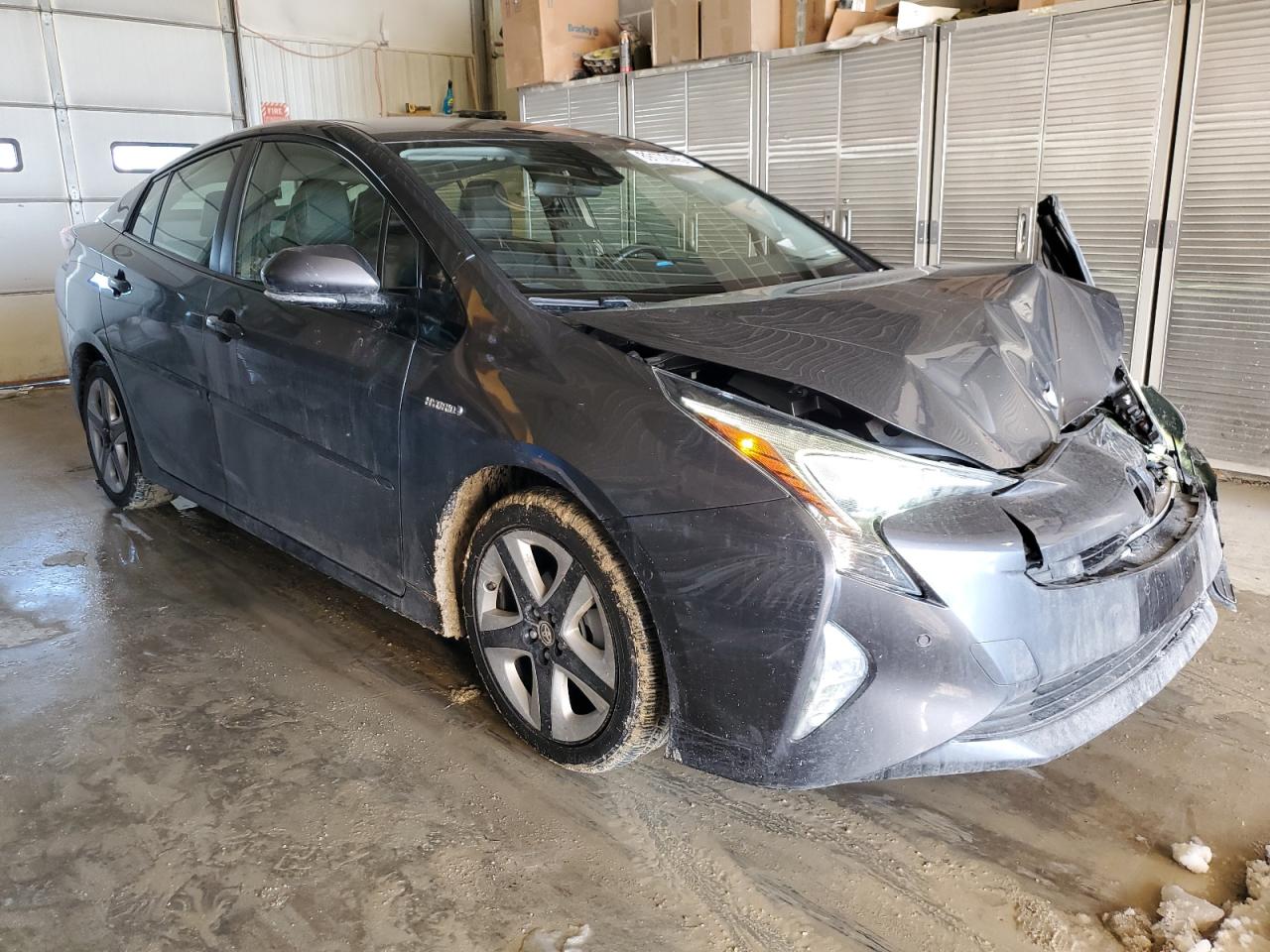 2017 Toyota Prius VIN JTDKARFU2H3042474 Copart auction photo, front end damage thumbnail 4