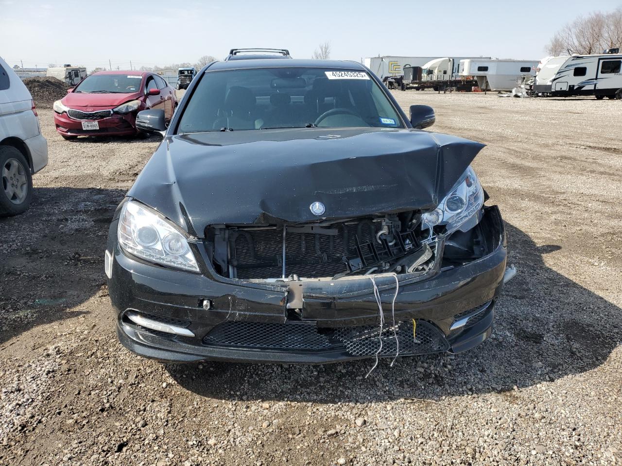 2009 Mercedes-Benz C-klasse VIN WDDGF54X49R072769 Copart auction photo, rear end / front end damage thumbnail 5