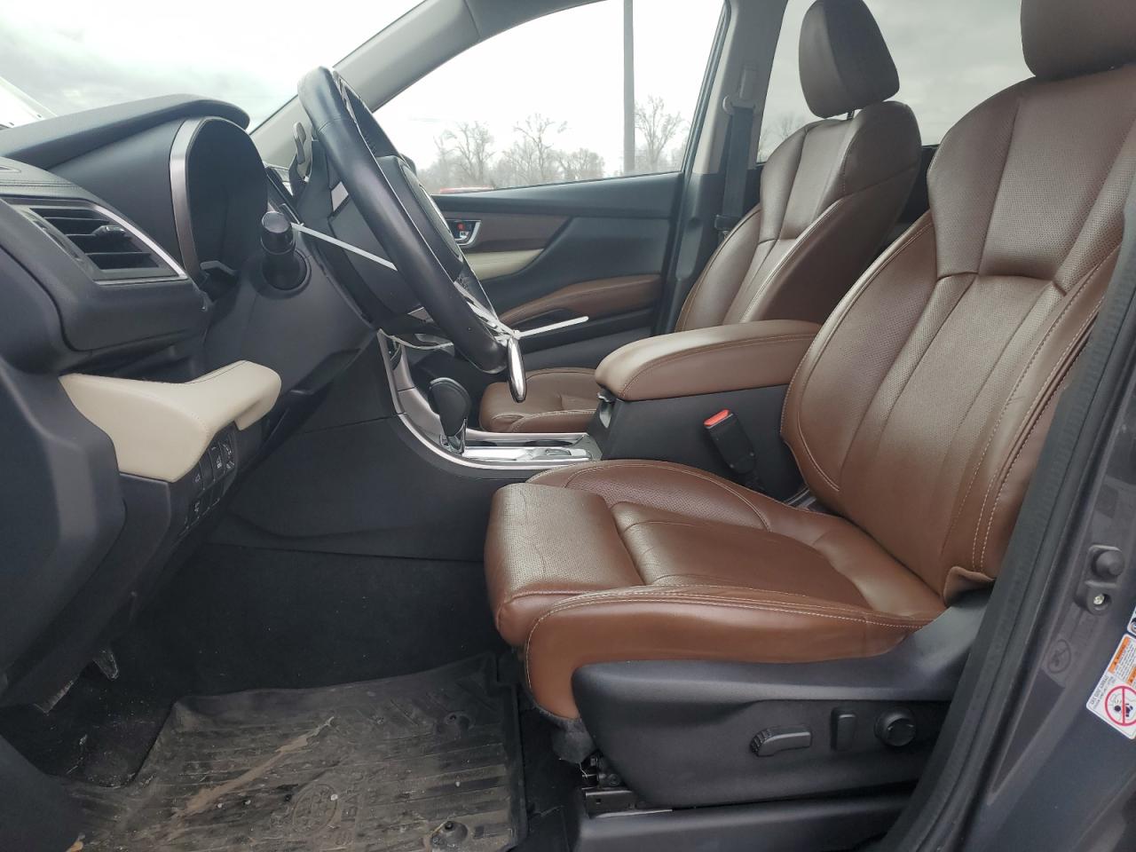 2019 Subaru Ascent VIN 4S4WMARD2K3485300 Copart auction photo, front end / side damage thumbnail 7