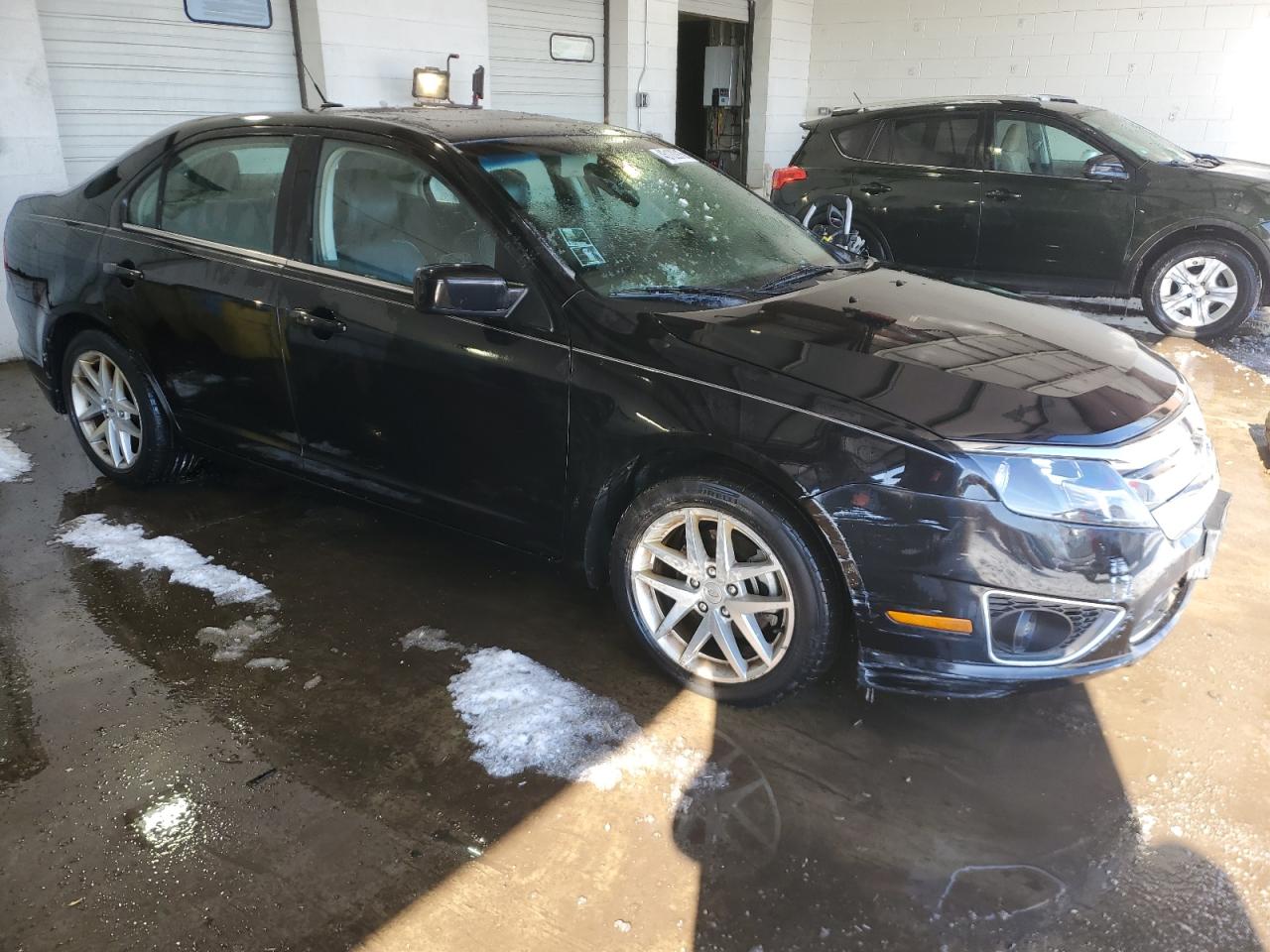 2012 Ford Fusion VIN 3FAHP0JA6CR363998 Copart auction photo, side / front end damage thumbnail 4