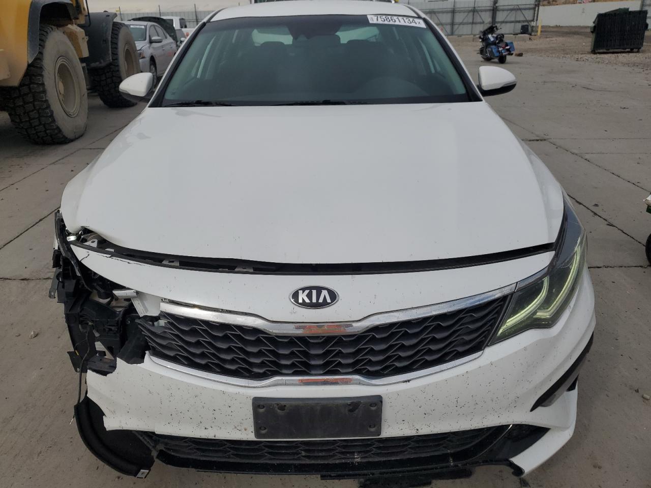2020 KIA Optima VIN 5XXGT4L33LG390193 Copart auction photo, front end / rear end damage thumbnail 5