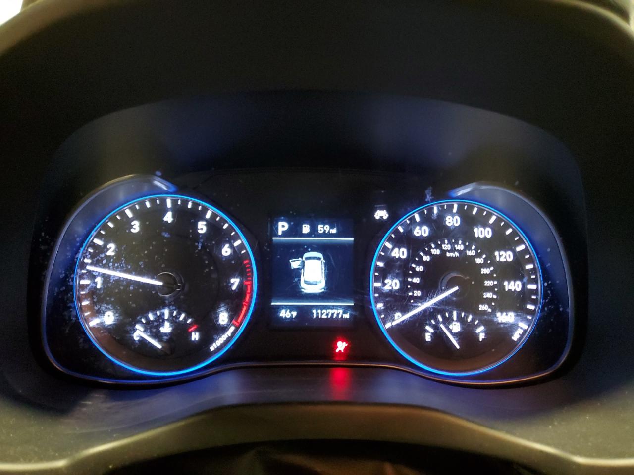 2019 Hyundai Kona VIN KM8K22AA9KU305252 Copart auction photo, side / minor dent/scratches damage thumbnail 9