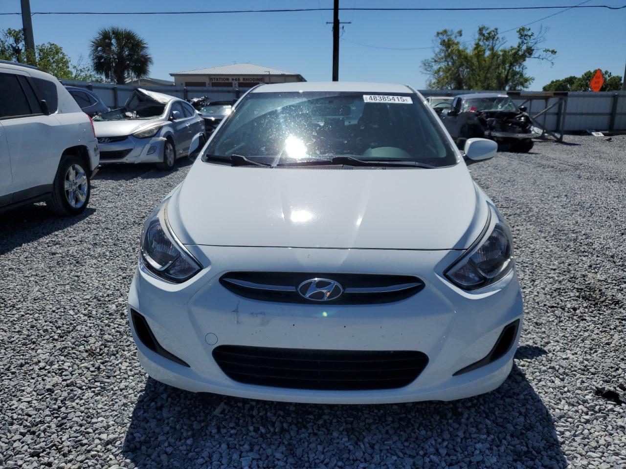 2017 Hyundai Accent VIN KMHCT4AE5HU267382 Copart auction photo, side damage thumbnail 5