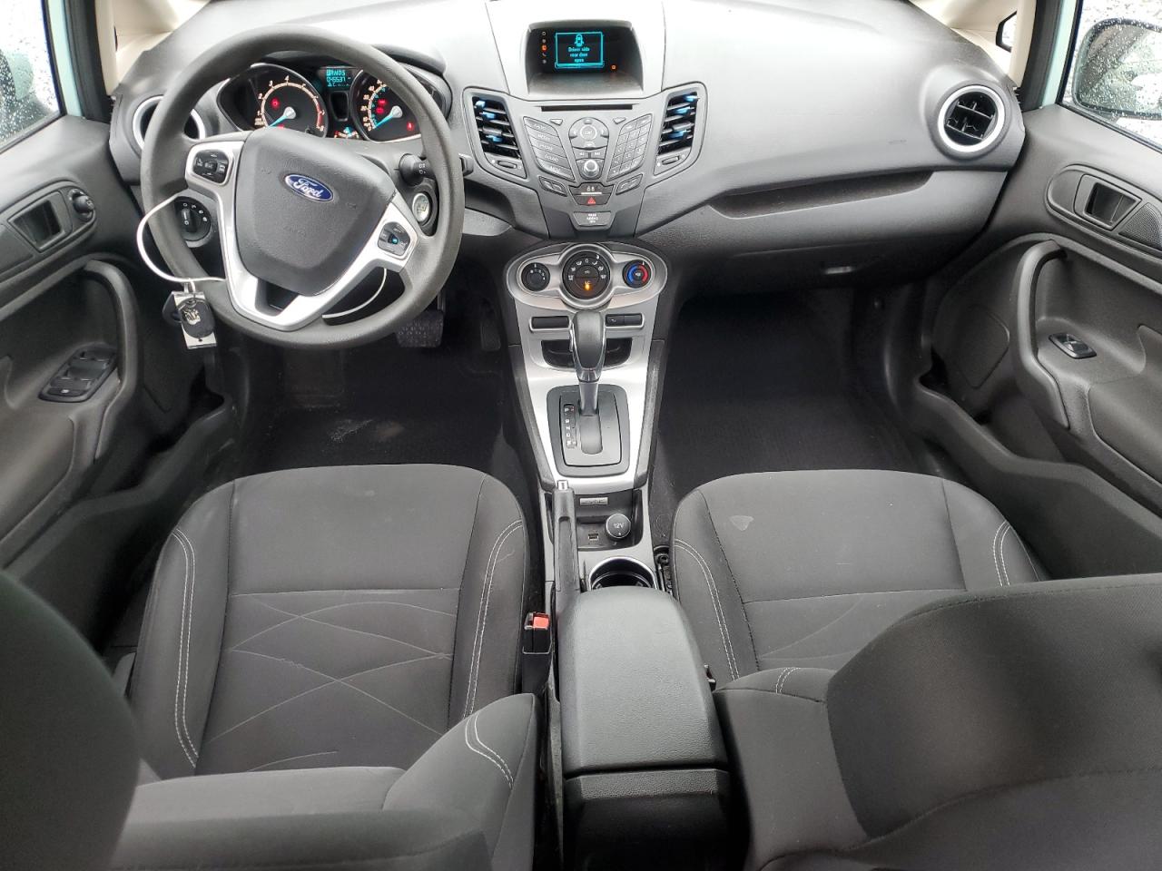 2017 Ford Fiesta VIN 3FADP4EJ5HM155745 Copart auction photo, front end damage thumbnail 8