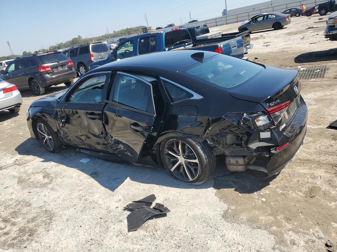 2024 Honda Civic VIN 2HGFE1F97RH300152 Copart auction photo, front end / side damage thumbnail 2