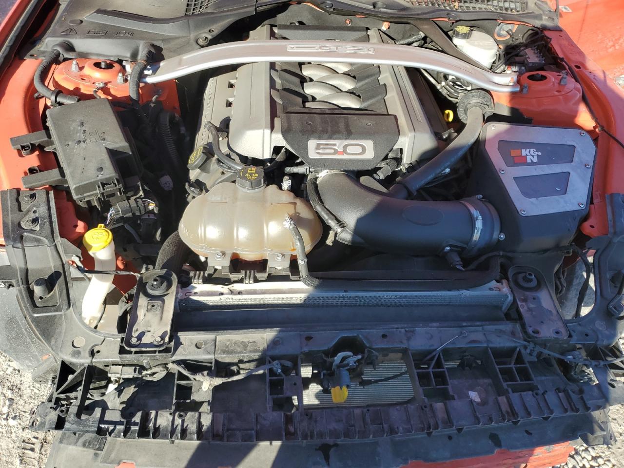 2016 Ford Mustang VIN 1FA6P8CF1G5225566 Copart auction photo, front end damage thumbnail 11