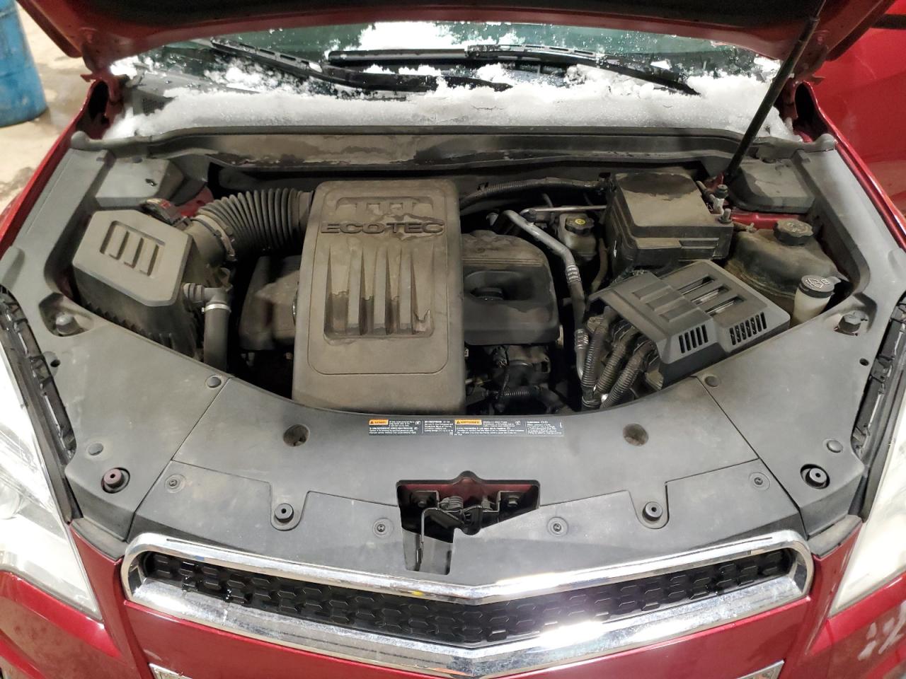 2013 Chevrolet Equinox VIN 2GNALDEK1D1240527 Copart auction photo, rear end / side damage thumbnail 12