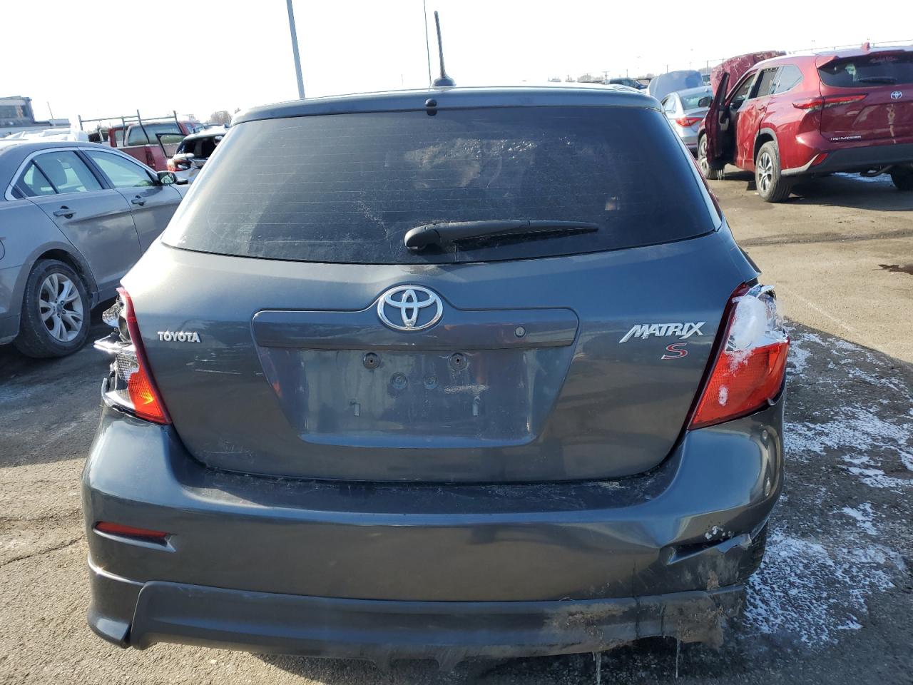 2009 Toyota Corolla VIN 2T1KE40E09C012309 Copart auction photo, rollover damage thumbnail 6