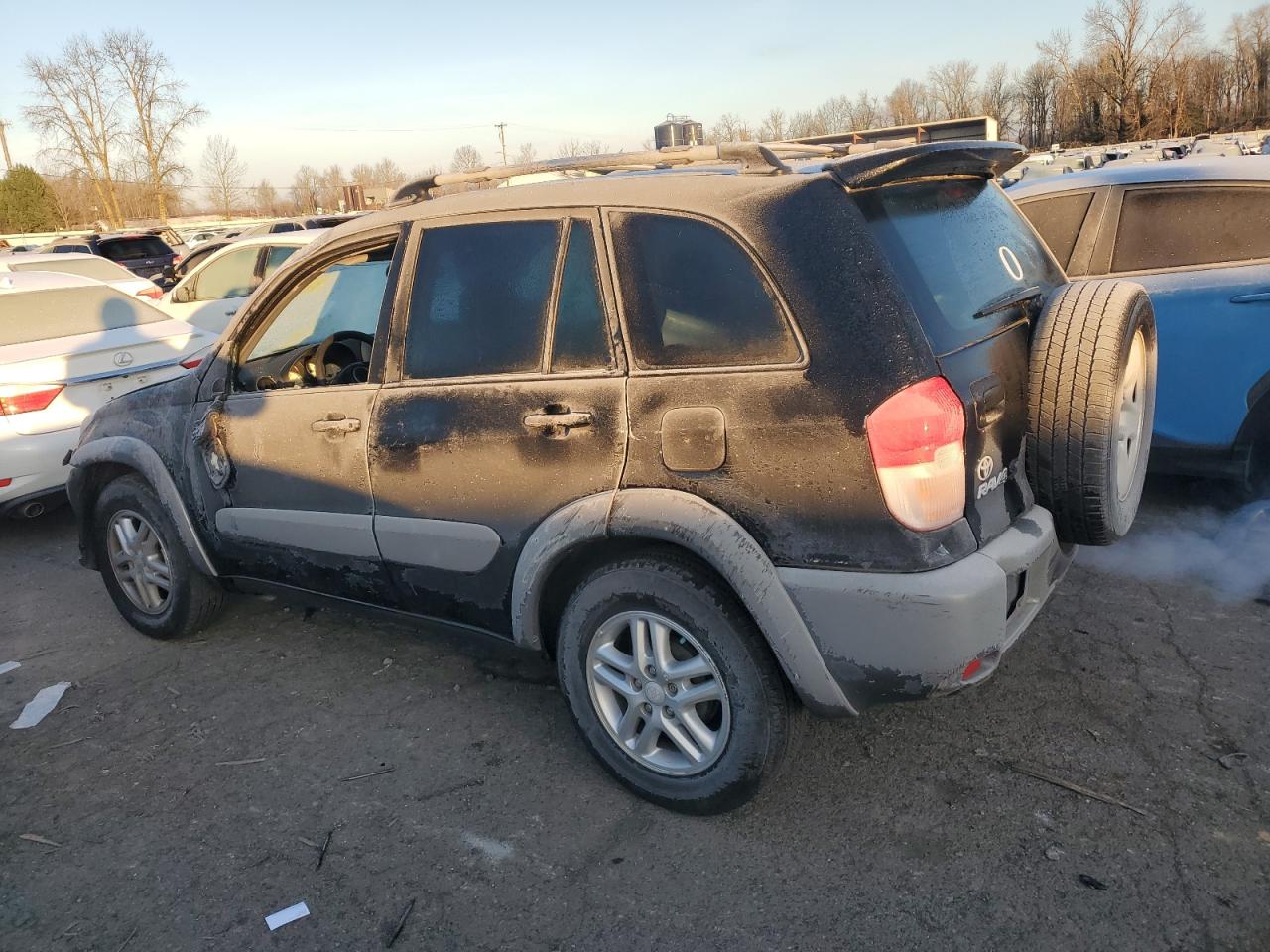 2003 Toyota RAV 4 VIN JTEGH20V830094093 Copart auction photo, all over / front end damage thumbnail 2