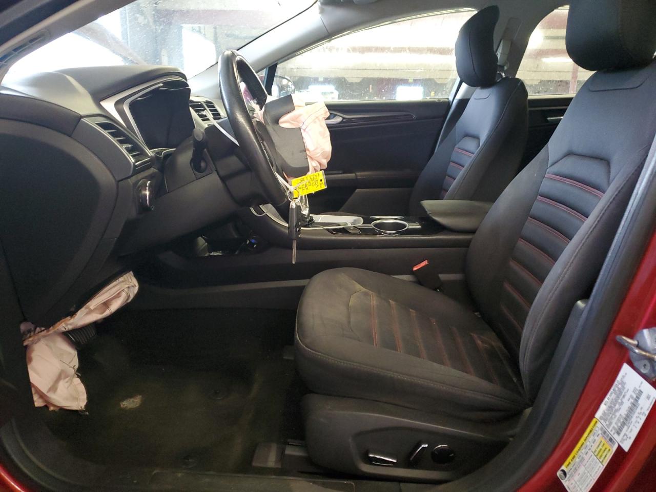 2013 Ford Fusion VIN 3FA6P0HR1DR234832 Copart auction photo, front end damage thumbnail 7
