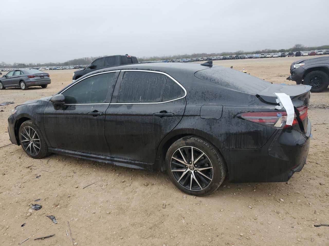 2022 Toyota Camry VIN 4T1G11AK4NU621285 Copart auction photo, side / all over damage thumbnail 2