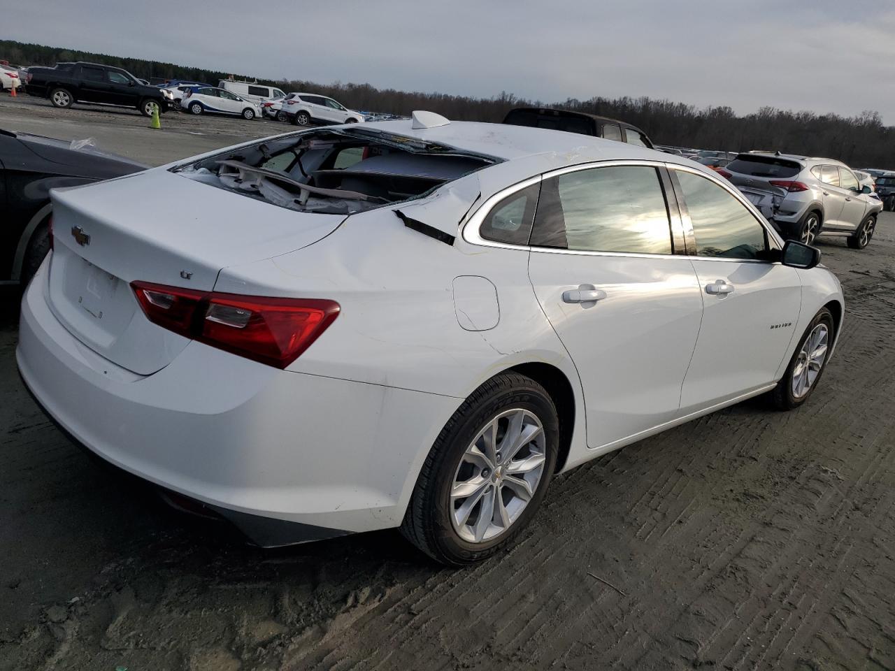 2023 Chevrolet Malibu VIN 1G1ZD5ST8PF177167 Copart auction photo, top/roof damage thumbnail 3