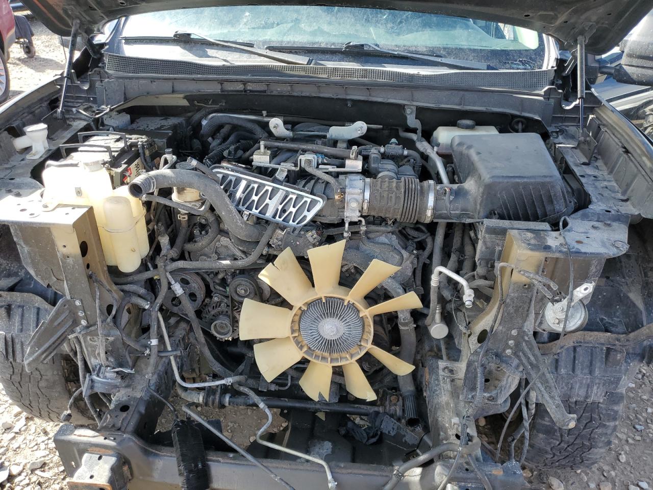 2017 Nissan Titan VIN 1N6AA1E51HN563209 Copart auction photo, front end damage thumbnail 11