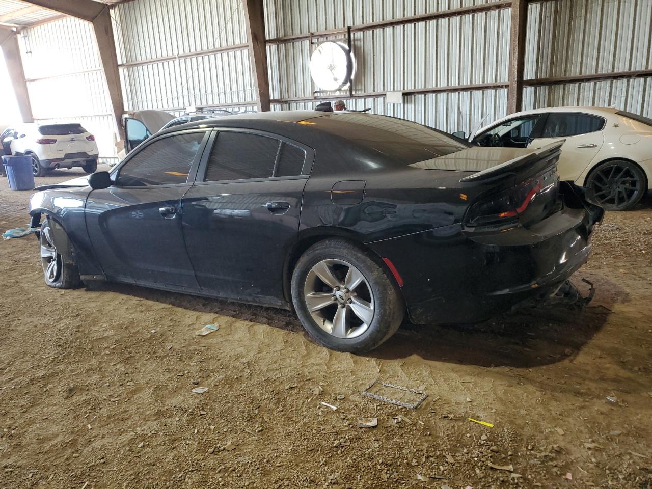 2016 Dodge Charger VIN 2C3CDXHG2GH186159 Copart auction photo, front end / rear end damage thumbnail 2