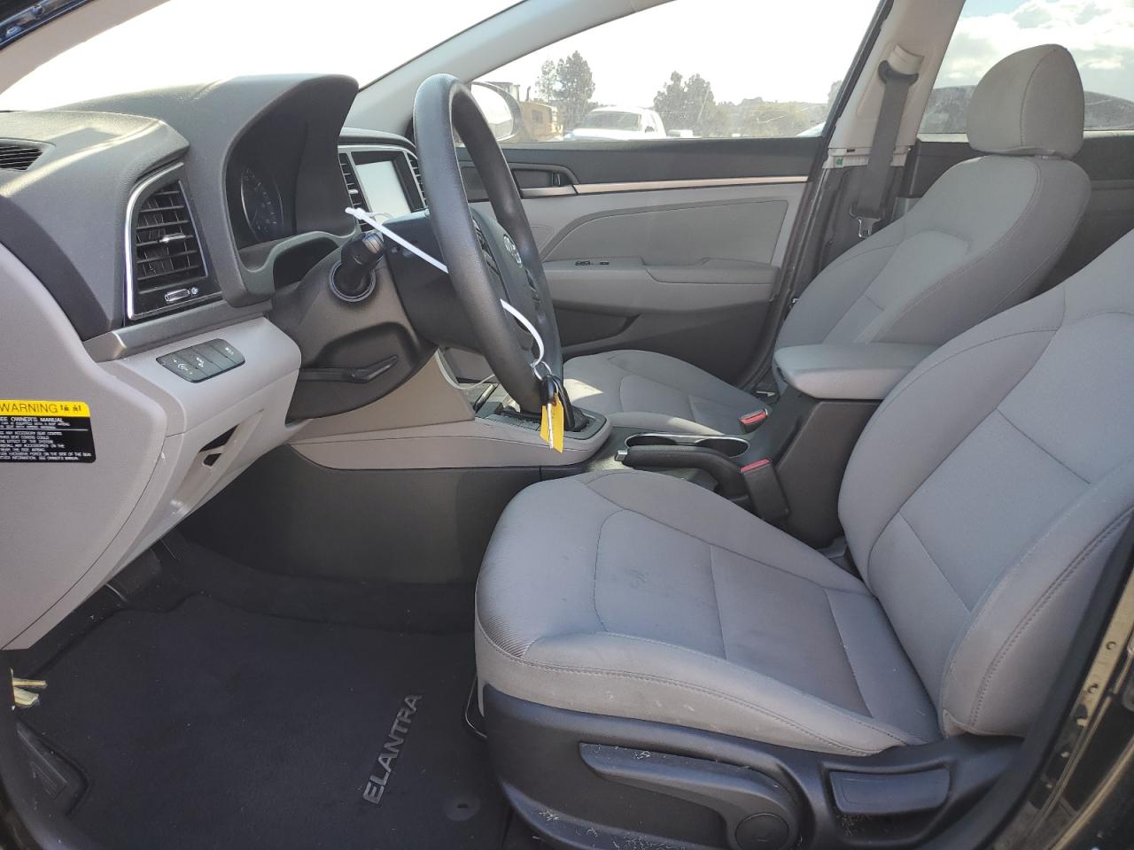 2018 Hyundai Elantra VIN 5NPD84LF4JH369871 Copart auction photo, front end damage thumbnail 7