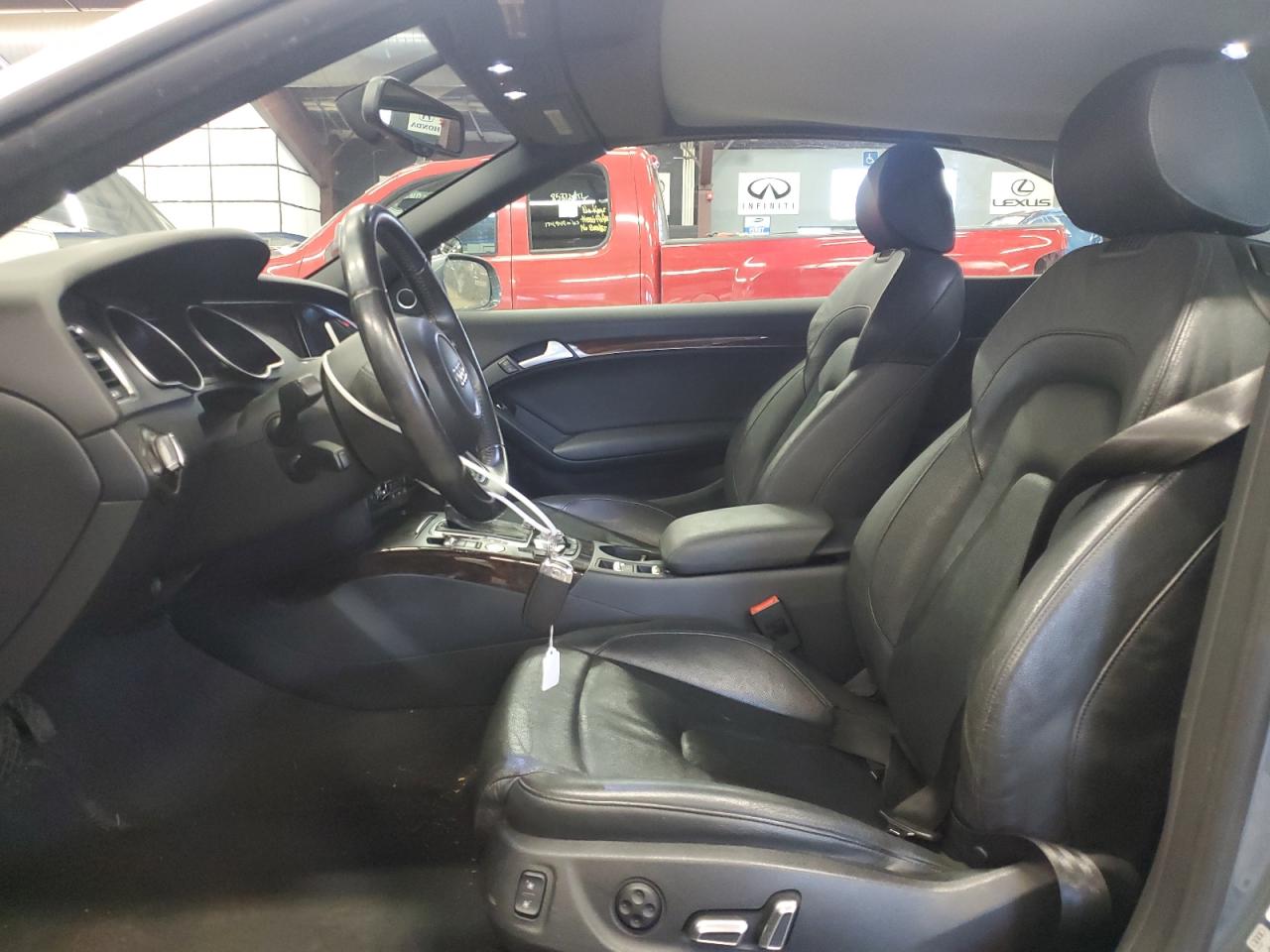 2014 Audi A5 VIN WAULFAFH0EN008184 Copart auction photo, side / minor dent/scratches damage thumbnail 7