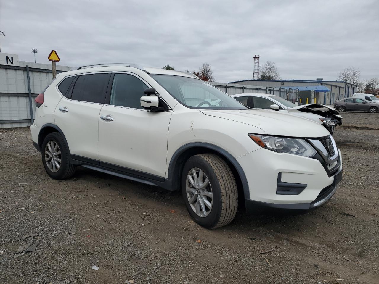 2018 Nissan Rogue VIN JN8AT2MT3JW453415 Copart auction photo, undercarriage / side damage thumbnail 4