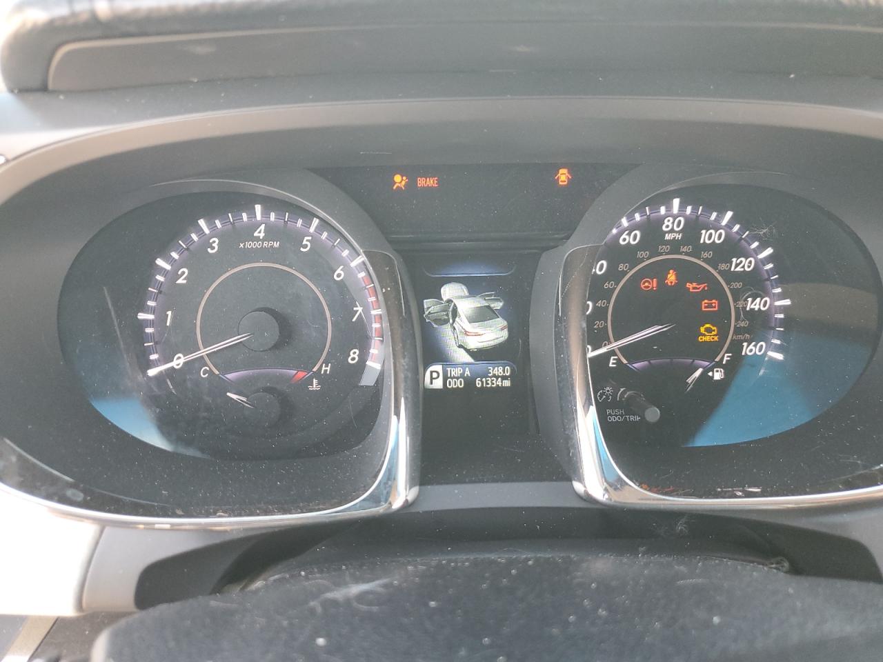 2014 Toyota Avalon VIN 4T1BK1EB6EU107360 Copart auction photo, front end / side damage thumbnail 9