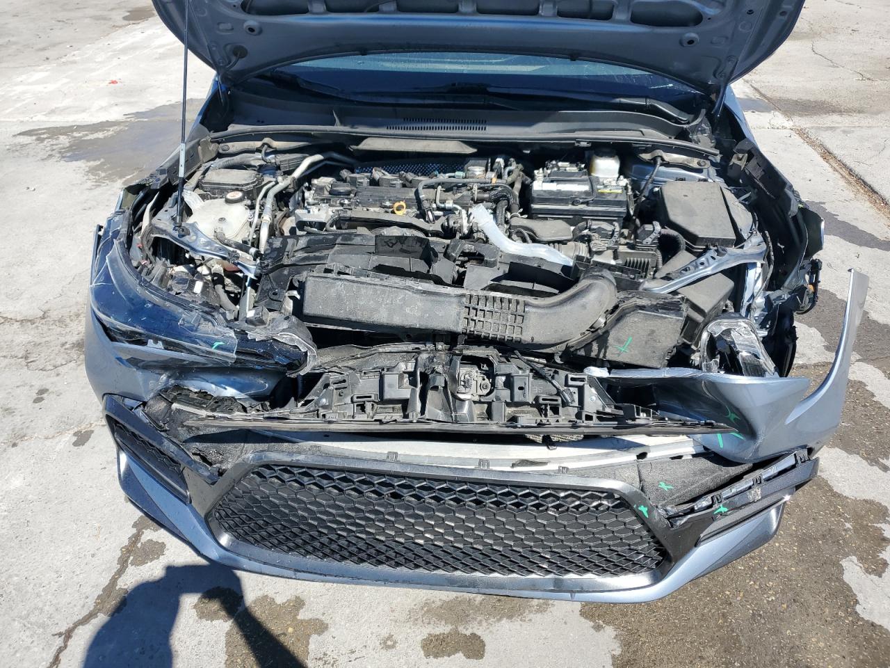 2022 Toyota Corolla VIN 5YFS4MCE4NP126290 Copart auction photo, front end damage thumbnail 11