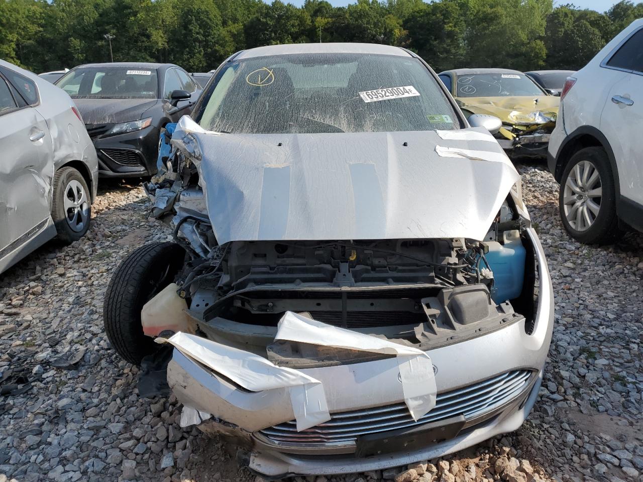 2018 Ford Fiesta VIN 3FADP4AJ1JM115013 Copart auction photo, front end damage thumbnail 5