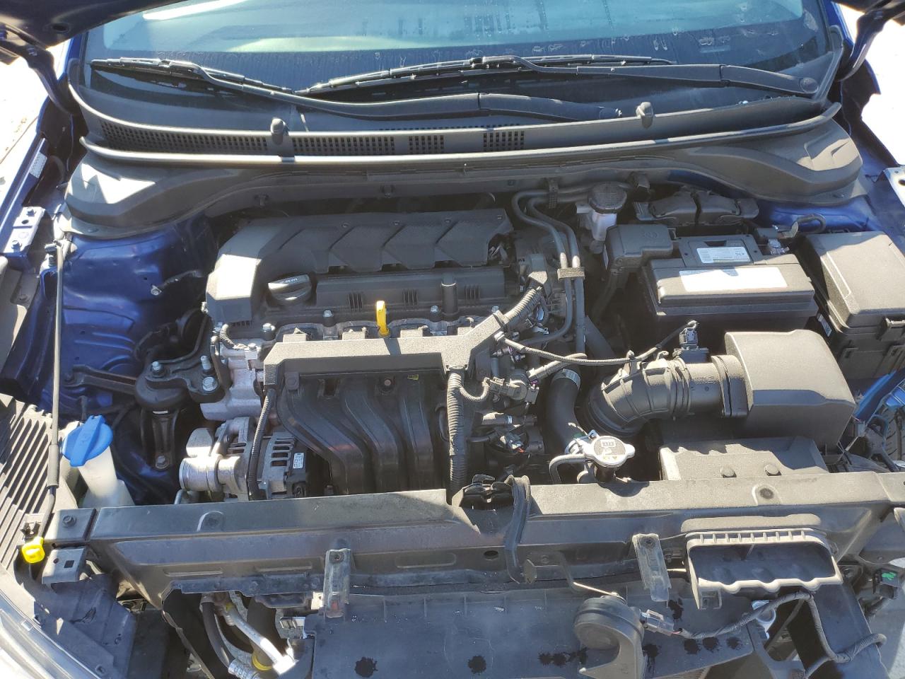 2021 Hyundai Accent VIN 3KPC24A62ME137066 Copart auction photo, all over damage thumbnail 11