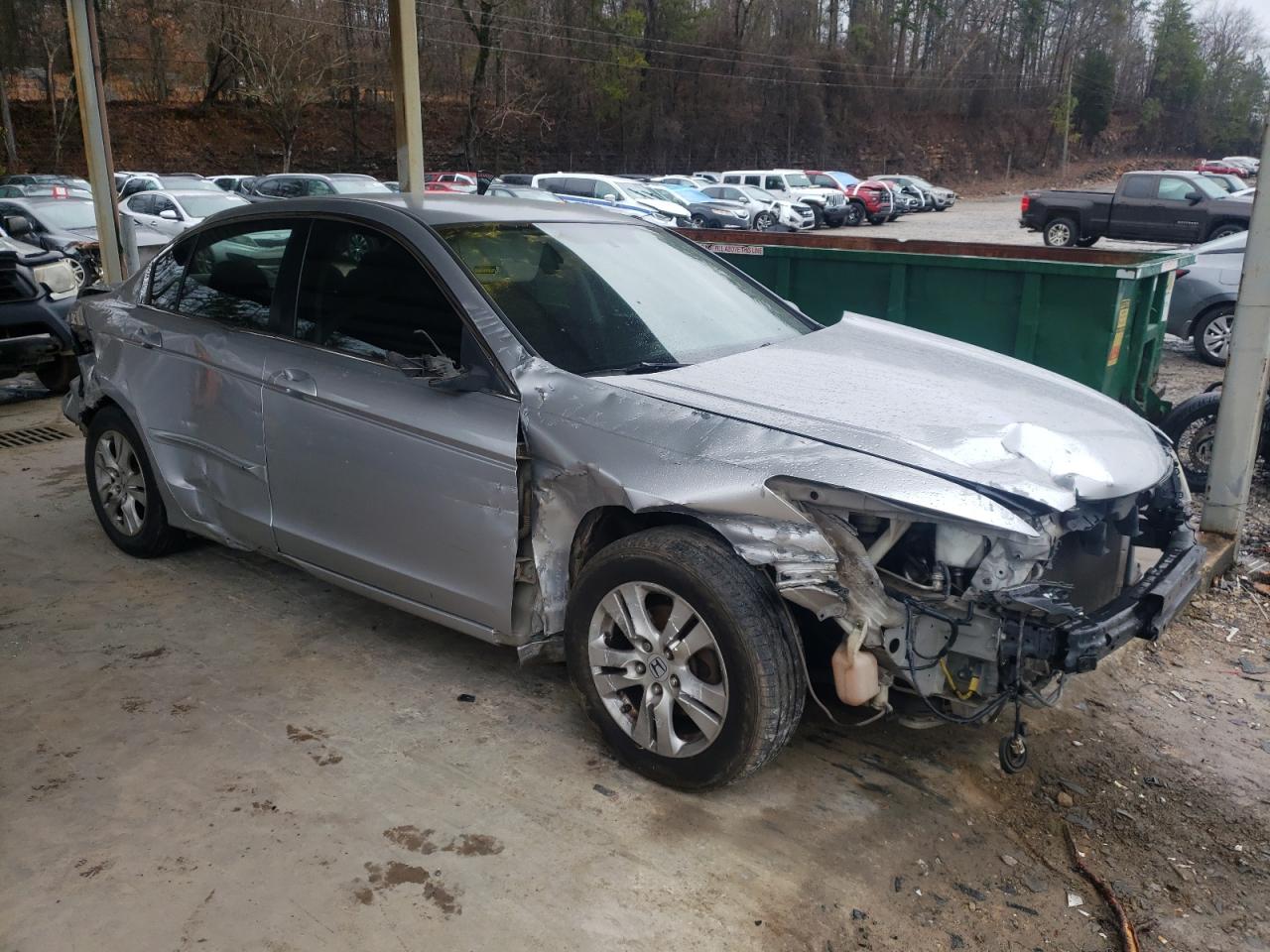 2008 Honda Accord VIN JHMCP26478C068884 Copart auction photo, all over damage thumbnail 4