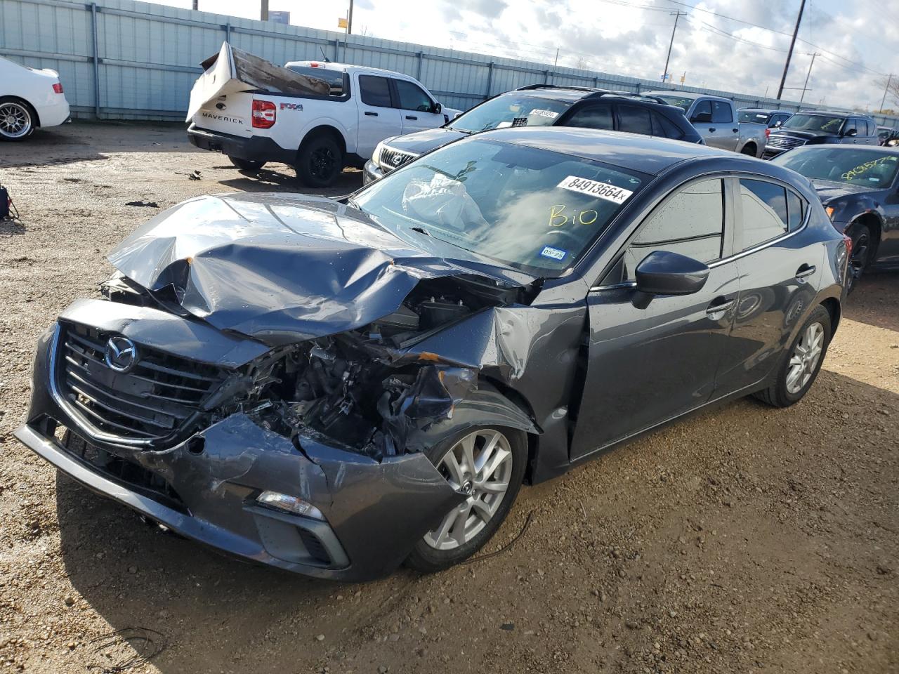 2014 Mazda 3 VIN 3MZBM1L72EM117270