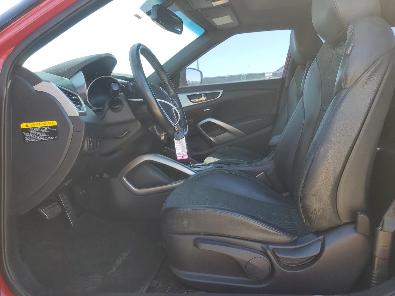 2016 Hyundai Veloster VIN KMHTC6AD6GU291675 Copart auction photo, front end damage thumbnail 7