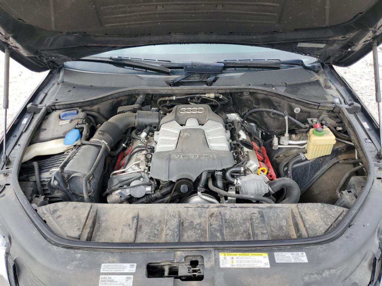 2015 Audi Q7 VIN WA1DGAFE1FD020064 Copart auction photo, side damage thumbnail 12