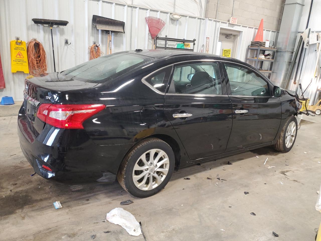 2019 Nissan Sentra VIN 3N1AB7AP4KL624542 Copart auction photo, front end damage thumbnail 3