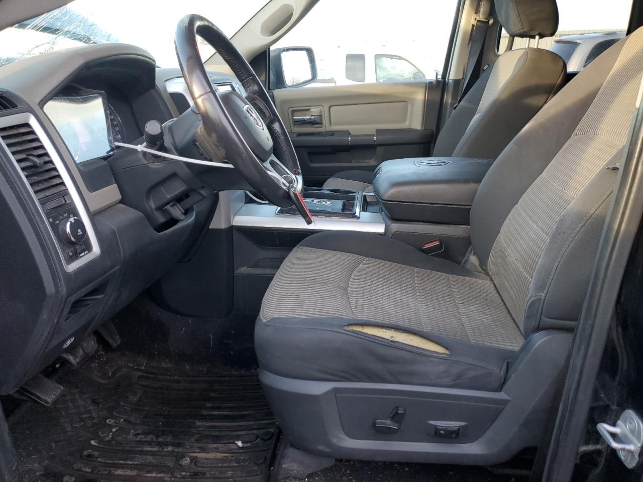 2012 Dodge RAM VIN 1C6RD7GT9CS306036 Copart auction photo, top/roof / front end damage thumbnail 7