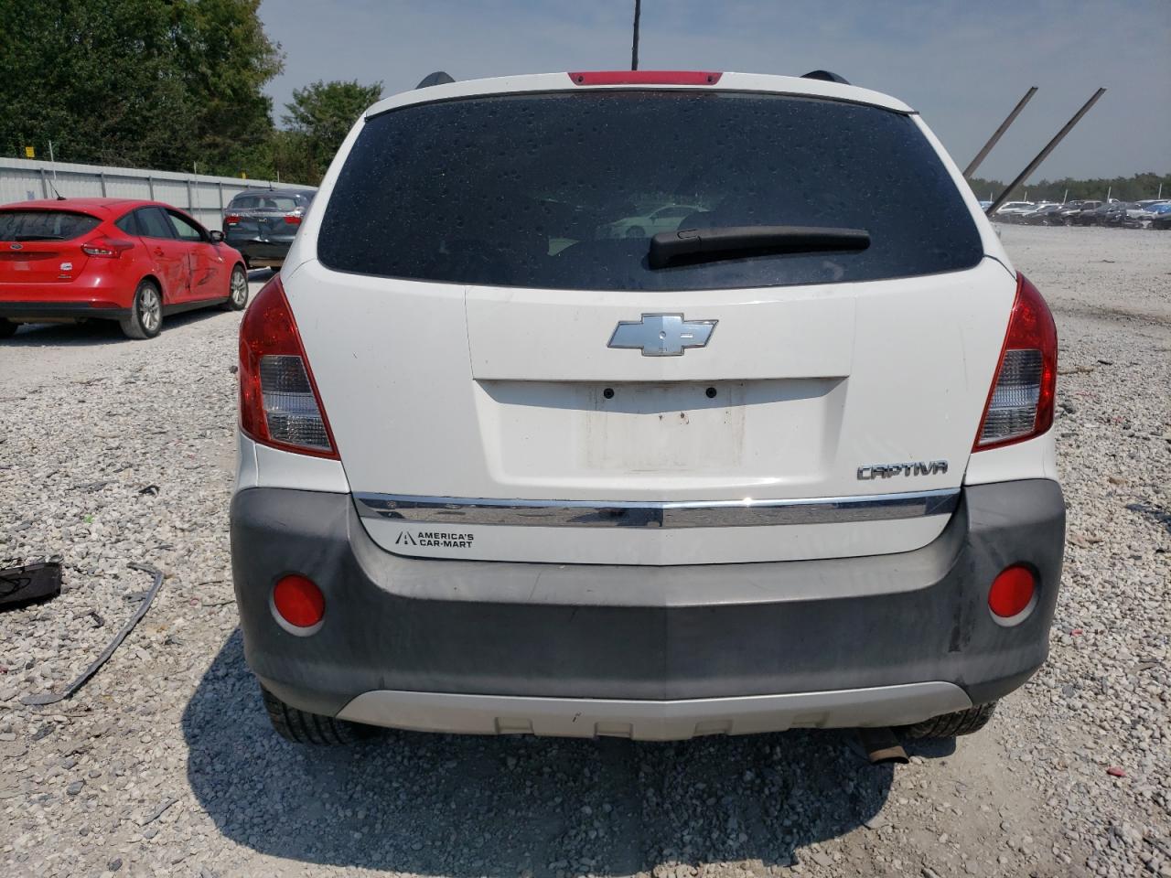 2014 Chevrolet Captiva VIN 3GNAL2EK7ES564267 Copart auction photo, front end / undercarriage damage thumbnail 6