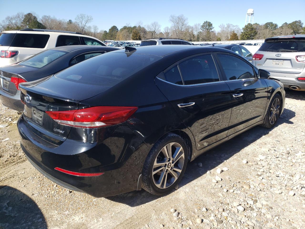 2017 Hyundai Elantra VIN KMHD84LF2HU153531 Copart auction photo, front end / minor dent/scratches damage thumbnail 3