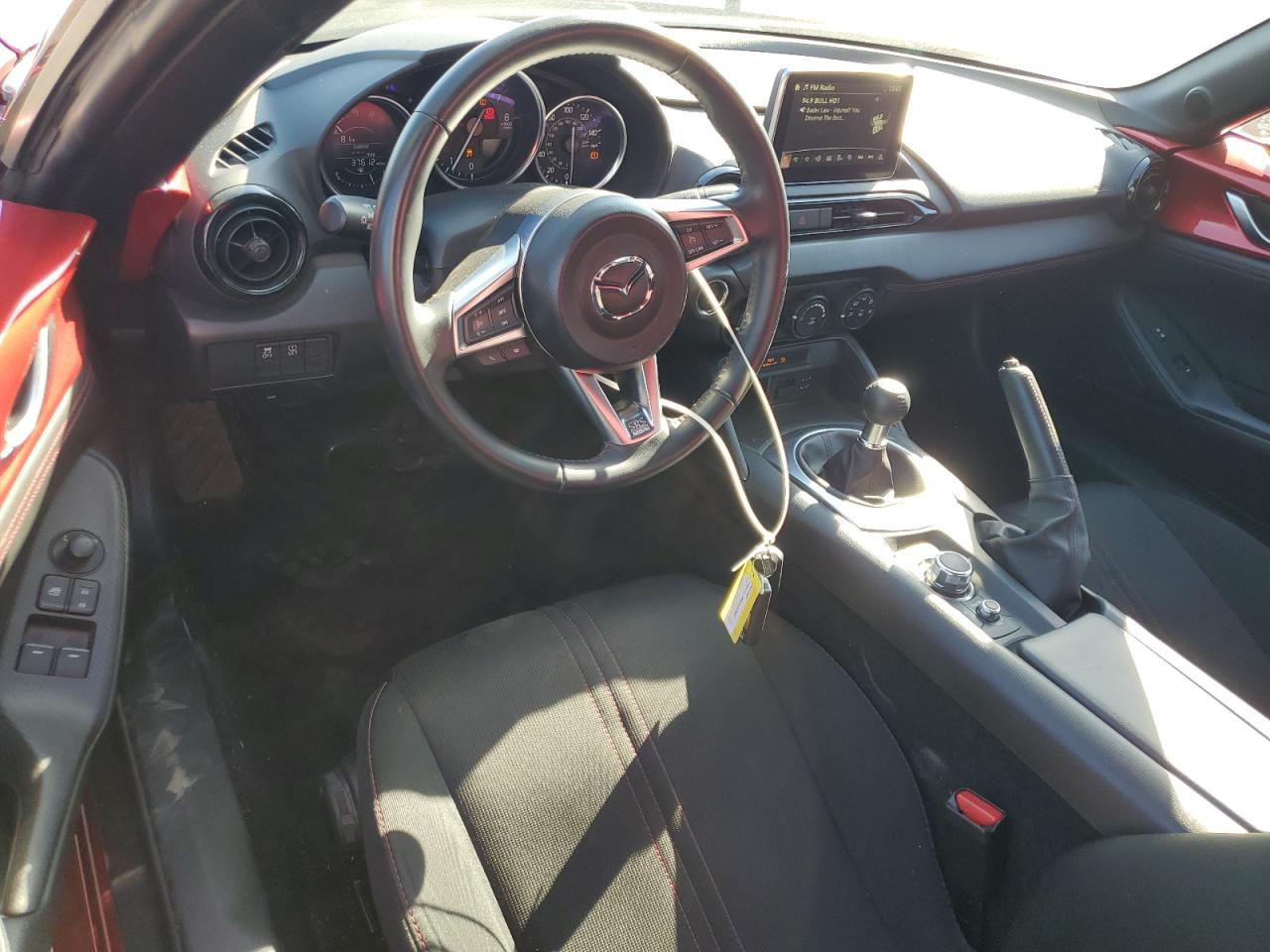 2016 Mazda MX-5 VIN JM1NDAC74G0105935 Copart auction photo, rear end / front end damage thumbnail 8