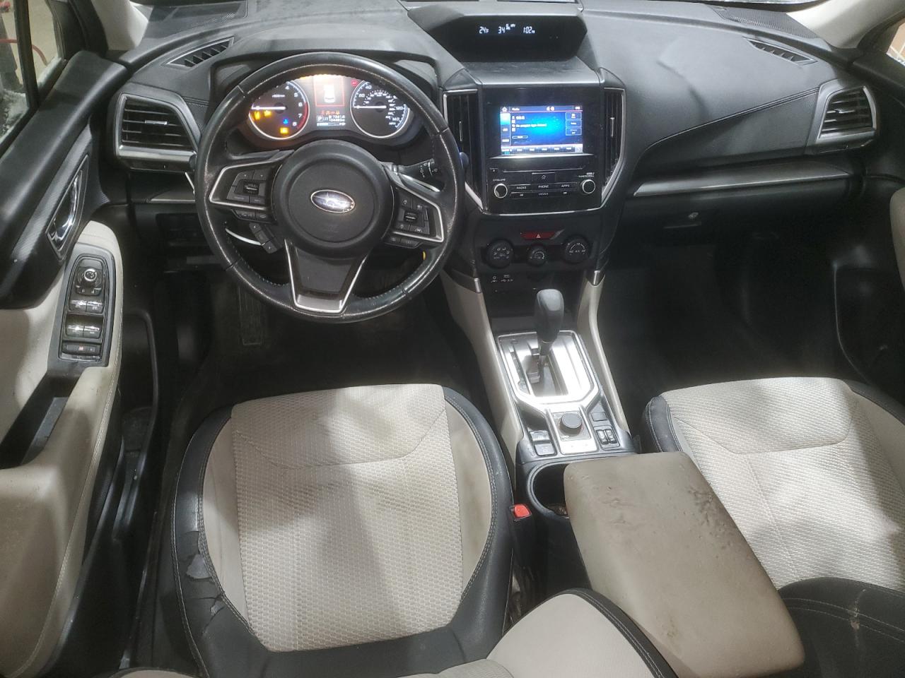 2019 Subaru Forester VIN JF2SKAEC5KH466203 Copart auction photo, side / rear end damage thumbnail 8