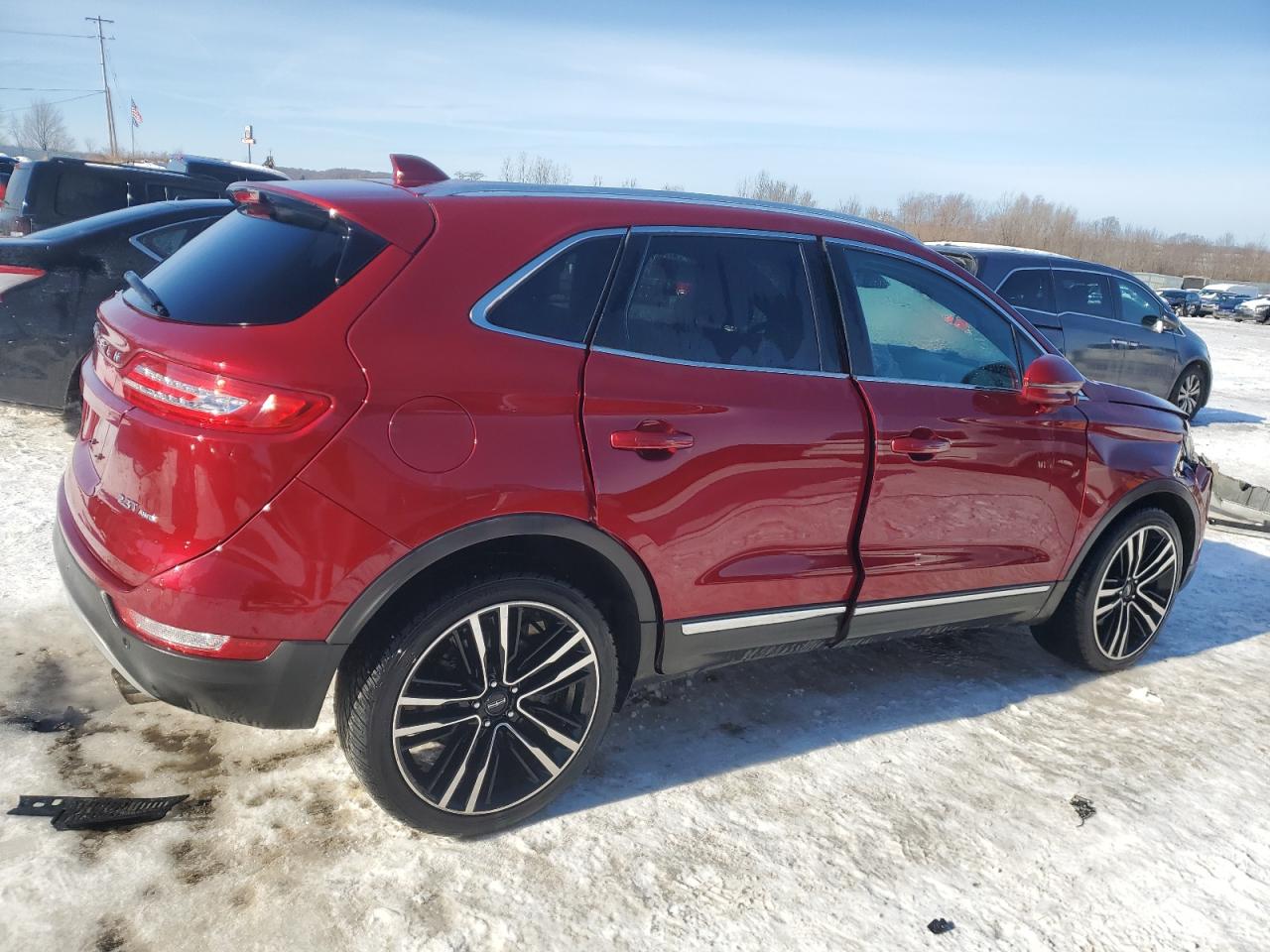 2017 Lincoln MKC VIN 5LMTJ3DH3HUL02293 Copart auction photo, front end damage thumbnail 3